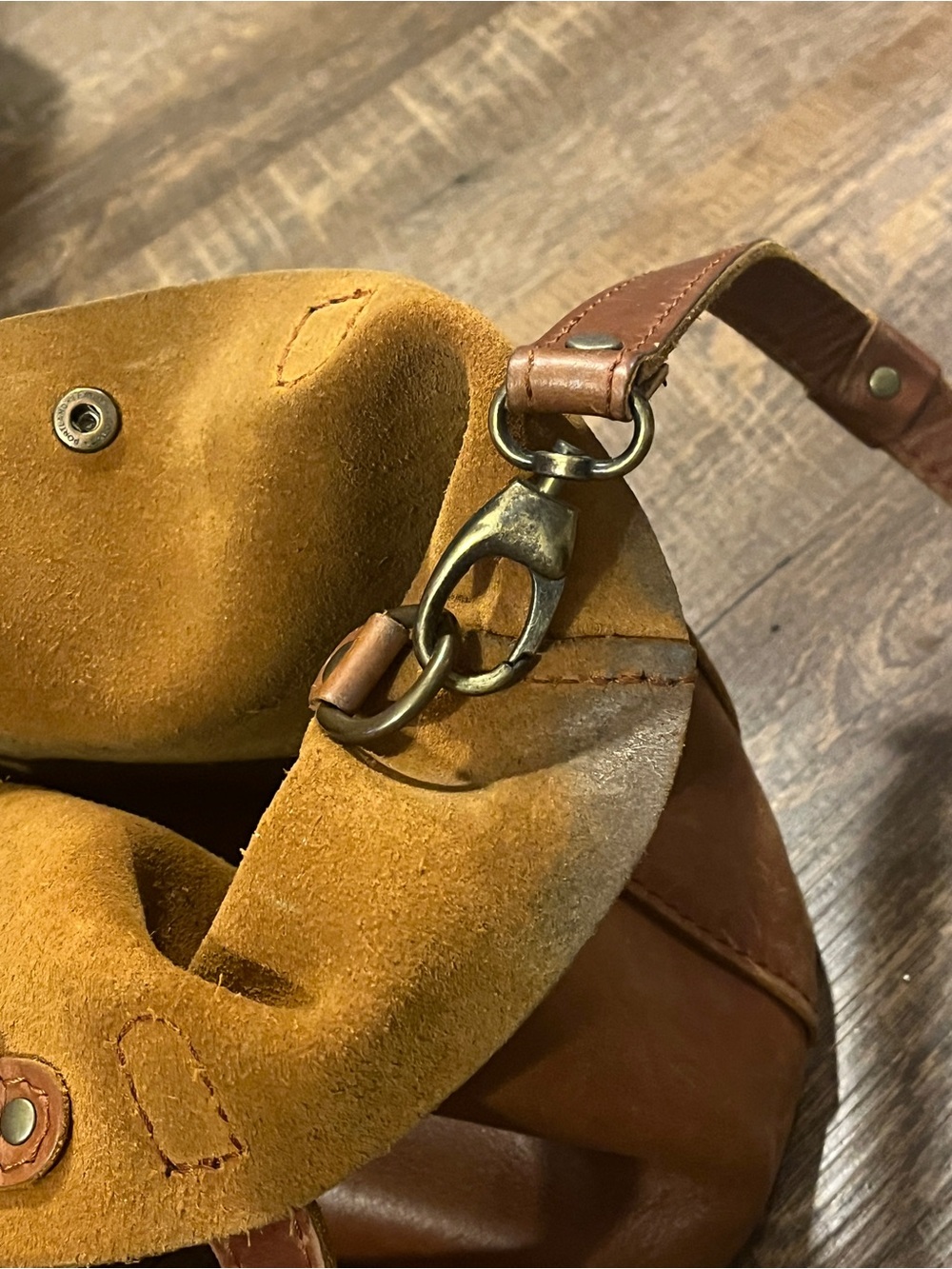 Portland Leather Mini Tote
Honey Tan with adjustable strap - Picture 10 of 16